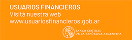 Dirección de la página web de usuarios financieros
